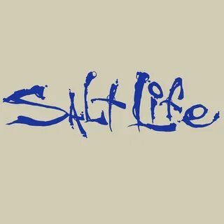 Salt Life Signature Small Decal Salt life decals, Salt life,