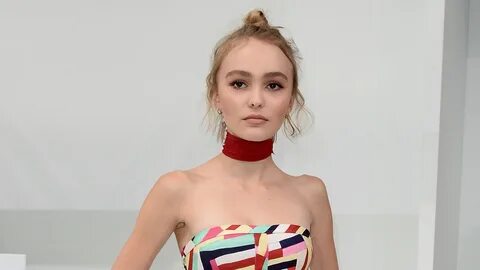 Lily-Rose Depp Sat Front Row At Chanel—In A Swimsuit Teen Vo