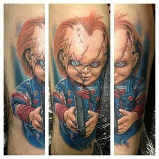 Chuckie horror tattoo design 2 - Tattoos Book - 65.000 Tatto