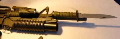Bayonet Mount in front of M203? One Entrepreneurs Entry -The