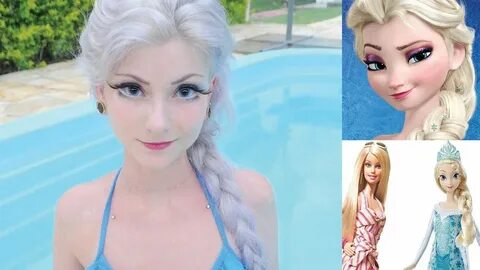 Meet The Real Life Elsa Doll From Disney's Frozen - YouTube