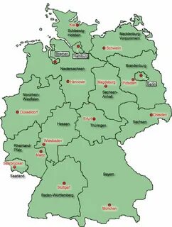 Karte der Bundesländer - Medienwerkstatt-Wissen © 2006-2015 