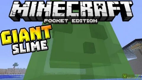 Мод Giant Slime (Гигантская слизь) версий 0.12.1/0.11.1 Майн