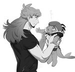 leon and raihan (pokemon and 2 more) drawn by mutsuki(gm_tum