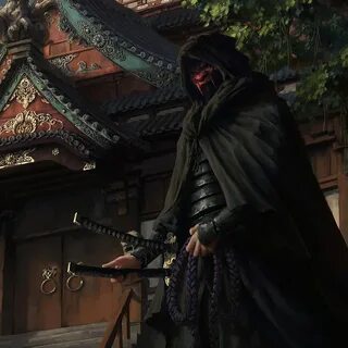 Ninja by Carter adair on ArtStation. Fantasy samurai, Samura