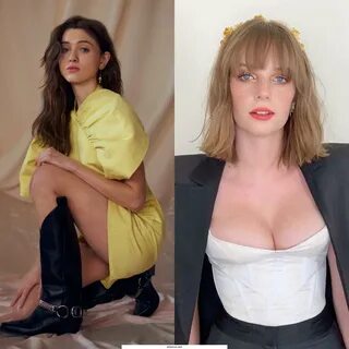 Would love to pound Natalia Dyer while Maya Hawke roughly ri