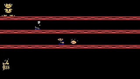 ATARI 2600 Donkey Kong Sprite Demo 3 2006 Ivan Machado WIP -