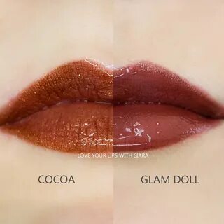 Cocoa and Glam Doll Lipsense, Glam doll, Senegence lipsense