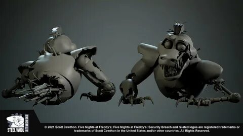 ArtStation - Five Nights at Freddy's: Security Breach - Shat