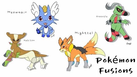 Pokémon fusions - Speedpaint - YouTube