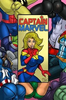 Captain Marvel Porn Comic on HotPornComics.com.