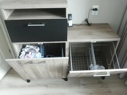 Besta tilt out hamper - IKEA Hackers