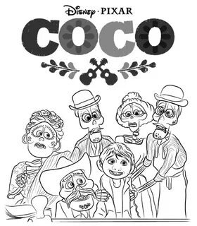 Coco Coloring Pages - Best Coloring Pages For Kids