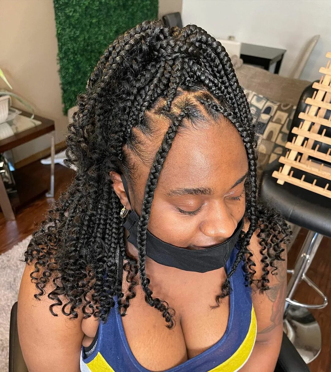 TT 😍 в Instagram: "Knotless goddess braids May bookings still availab...