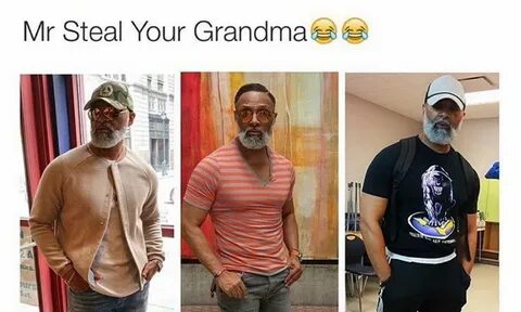 #MrStealYourGrandma is 50 Shades of Handsome & Grey BellaNai