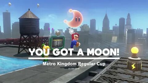 Metro Kingdom - Moon 61: Regular Cup Easy Win Route - Super Mario Odyssey - YouT