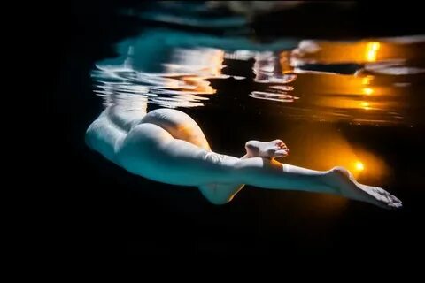 Moon Water Nude - Limited Edition of 30 Photography by Julia