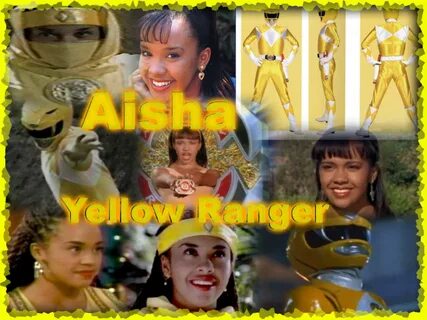 Power Rangers: Aisha Yellow Ranger by LadySesshy on @Deviant