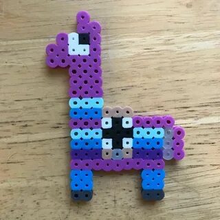 Perler Bead Fortnite Llama - Bead Pattern (Free)