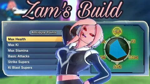 Health Bar Erasing Female Majin Build Xenoverse 2 Builds - Y