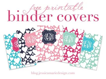 Jessica Marie Design Blog: Free Printable Binder Covers