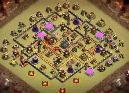 8+ Best COC TH9 War Base Anti Valkyrie 2022 (New!
