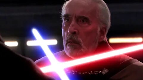 I sense great fear in you Count Dooku - YouTube