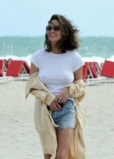 Chrissy Teigen in Jeans Shorts on the Beach in Miami -15 Got