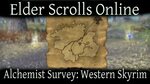 Alchemist Survey: Western Skyrim Elder Scrolls Online ESO - 
