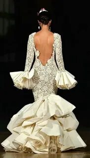 Pinterest: @carmazos Flamenco dress, Flamenco wedding dress,