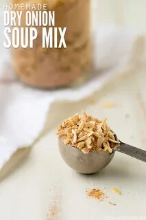 A Tbsp scoop of homemade dry onion soup mix. 