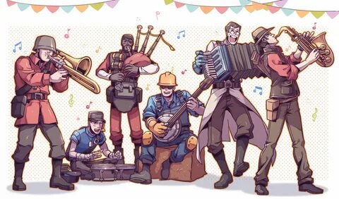 The Musical Mercs (by magical-sanatorium) #games #teamfortre