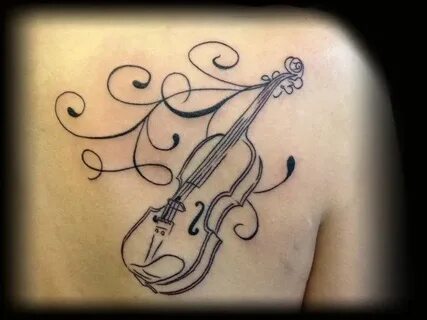 violin tattoo Tattoos Pinterest Violin tattoo, Tattoos, Musi