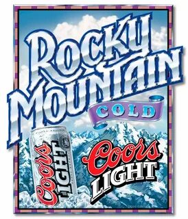 Coors Light Poster Lettering Design and Illustration for Pro