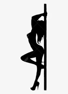 Report Abuse - Pole Strip Dancing Drawing Transparent PNG - 