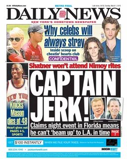 New York Daily News Twitterissä: "An early look at tomorrow'