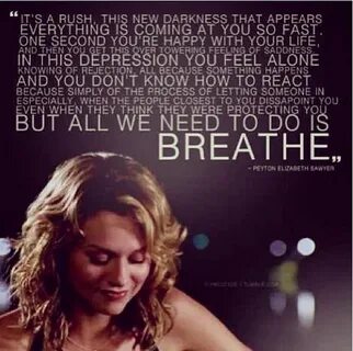 One Tree Hill Fan Art: Peyton Sawyer One tree hill quotes, O