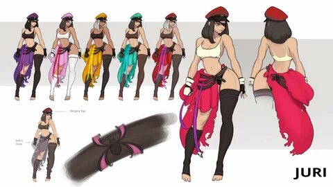 Han Juri Costumes Win Street Fighter V Fan Design Contest - 