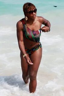 Serena Williams на пляже " Знаменитые люди: звезды, знаменит