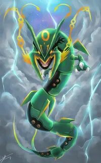 Ruler of the sky, Mega Rayquaza by R-nowong on DeviantArt Po