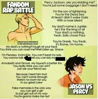 Percy Jackson & HoO Funnies - Jason VS Percy Percy jackson, 