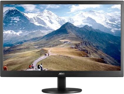 Монитор 19.5" AOC E2070SWN Black