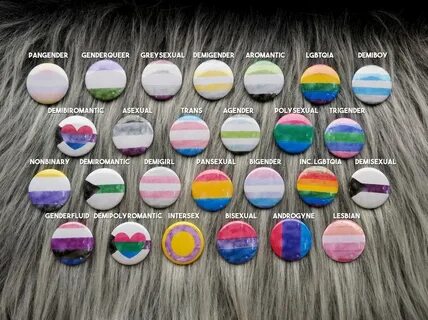 Demibiromantic Badge Demisexual Biromantic Pride Pins Etsy