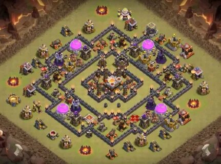 8+ Best COC TH9 War Base Anti Valkyrie 2022 (New!