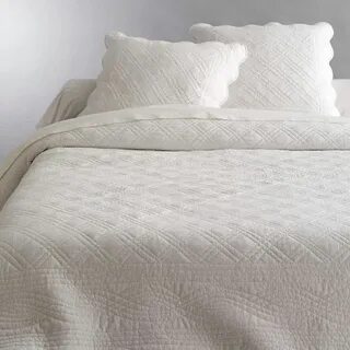 Boutis matelassé pur coton, Scenario Bedroom interior, Bed s