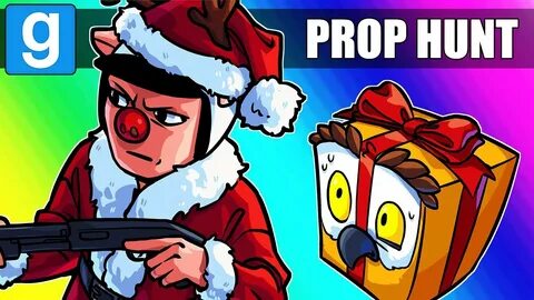 "Crazy Pranks" \u0026 Props! Garrys Mod Prop Hunt: Christmas