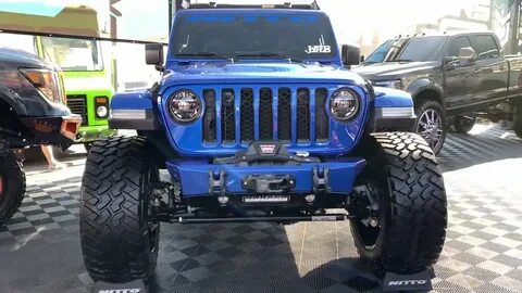 Dropstars Jeep Gladiator on 40s - YouTube