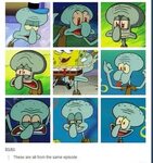 120+ Best Squidward Memes Reminding You That We Serve Food H
