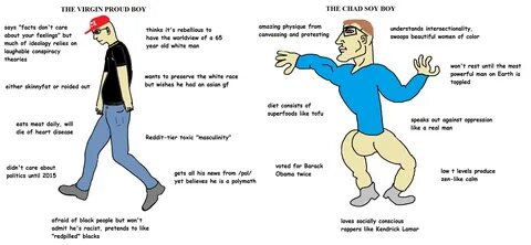 Chad Vs Virgin Meme Thad