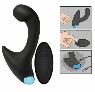 Remote-Control-Vibrating-Prostate-Massager-Silicone-Male-Anal-Se 激 安 の 注 文 ...